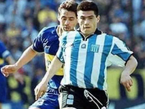 Racing recuerda el paso de Marcelo Vega por Argentina