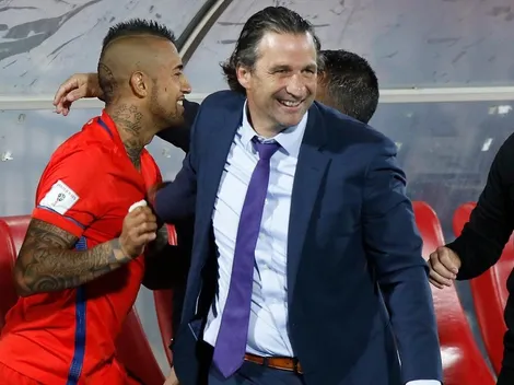 Juan Antonio Pizzi llena de elogios a Arturo Vidal en España