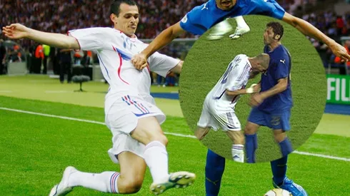 Sagol y la final ante Italia el 2006.