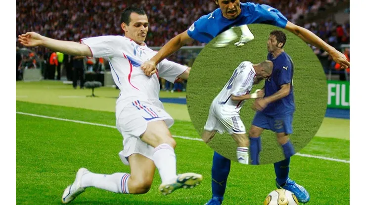 Sagol y la final ante Italia el 2006.