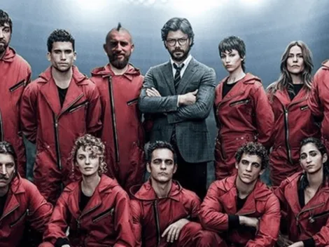 ¡Notable! Vidal juega a ser actor y promociona La Casa de Papel