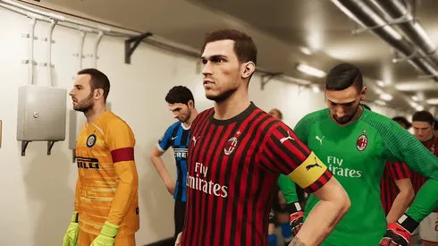 Inter vs AC Milán en PES