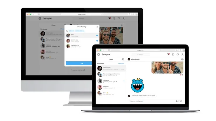 Instagram se puede usar de mejor manera en la versión escritorio.