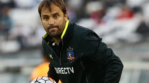 El Coto en su paso como DT de Colo Colo.