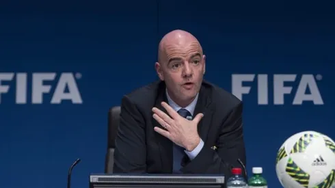 Infantino se refirió a la opción de que vuelva el fútbol.