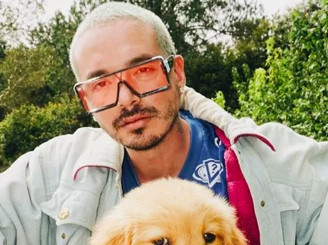 J Balvin hace honor a su último disco y tiñe su pelo con los colores del arcoíris