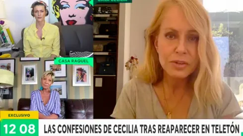 Cecilia Bolocco vivió un emotivo momento durante la conversación con el matinal de Canal 13.