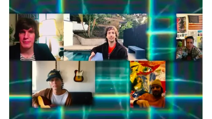 Tre Strokes estrenó su programa "Five Guys talking about things they know nothing about"