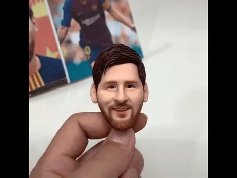 Artista chino se vuelve viral con mágica obra de Lionel Messi en arcilla