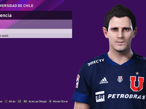 Montillo con rostro licenciado en PES 2020