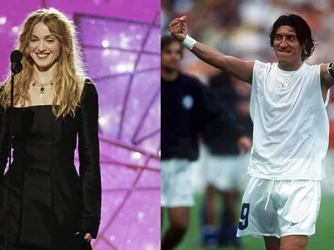 Zamorano recuerda joteo de Madonna en Francia 98: "Me sorprendió muchísimo"