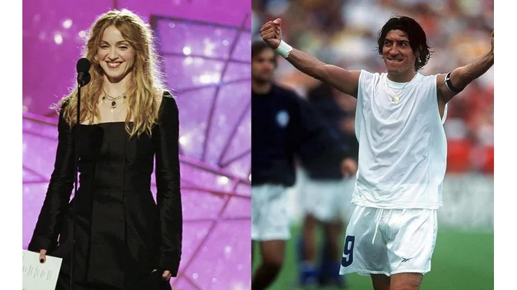 Madonna había asegurado que pensaba en sexo al ver a Zamorano