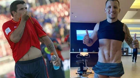 Vecchio en 2012 y ocho años después. El Gordo quedó absolutamente atrás