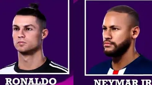 Ronaldo y Neymar con peinado actualizado