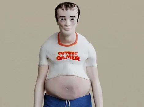 Los gamers del futuro serían encorvados y con manos deformes