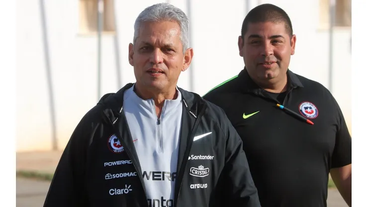 Imagen de Rueda antes del último partido de la Roja, el 15 de octubre de 2019