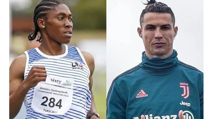 Semenya bate marca de CR7 en abdominales.