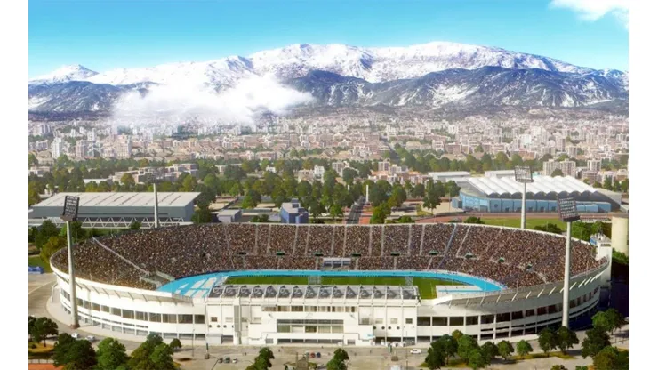 El Estadio Nacional quedará fuera de la zona de cuarentena en Ñuñoa.