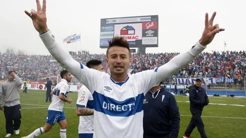 Roberto Gutiérrez en su ultimo paso por la UC