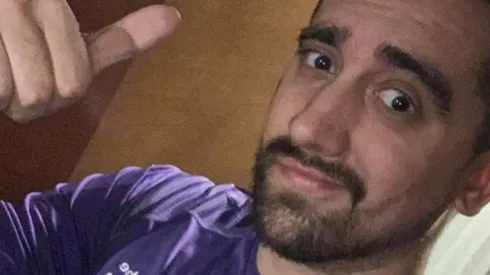 Marcelo Muñoz con la camiseta de Fiorentina