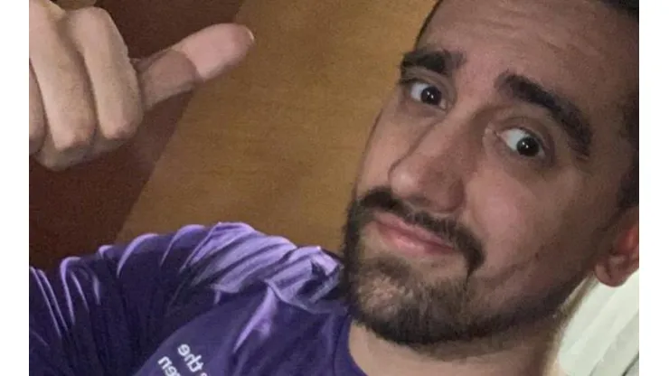 Marcelo Muñoz con la camiseta de Fiorentina