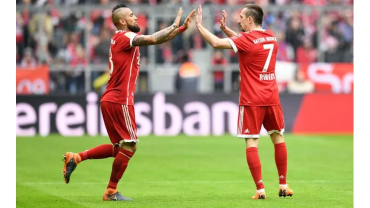 Vidal junto a su gran amigo francés