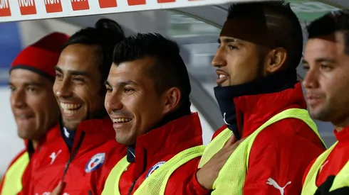 Valdivia y Vidal en su época de la Roja.