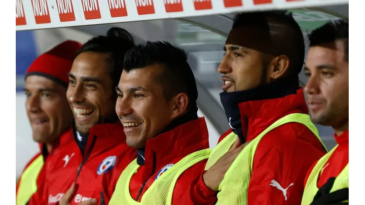 Valdivia y Vidal en su época de la Roja.