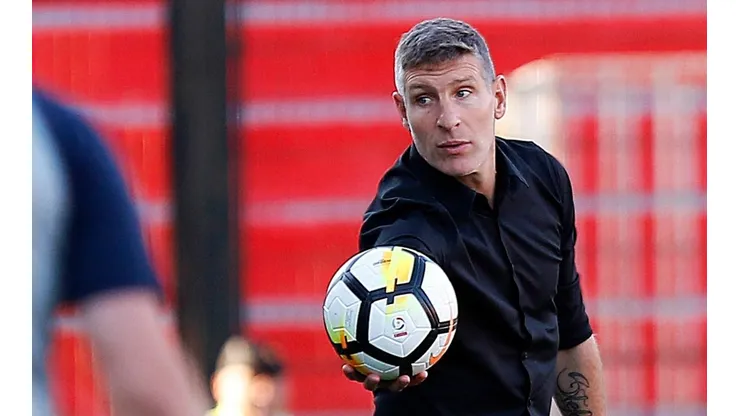 Martín Palermo estuvo dos años y medio al mando de Unión Española