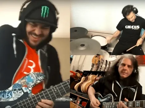 Bajista chileno sorprende junto a miembros de Anthrax y Testament en tributo a Rush