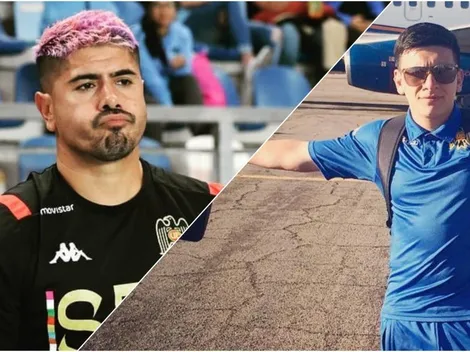 La chistosa bienvenida del Mono Sánchez a Pablo Aránguiz en Unión Española