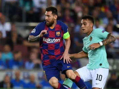 ¡Una locura! Ex presidente del Inter pide el trueque de Messi por Martínez