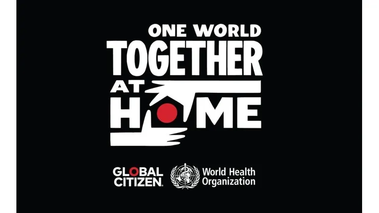 Con el nombre de One World, Together at Home, la OMS organiza este festival con artistas de talla mundial.