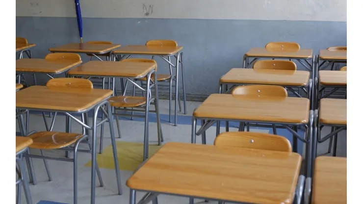 Las salas de clases están vacías a la espera del retorno a la normalidad.