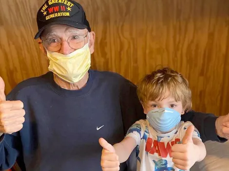 La increíble historia del veterano de la Segunda Guerra Mundial que superó al coronavirus