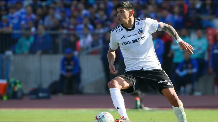 Esteban Pavez, figura de Colo Colo en triunfo a Junior por Copa Libertadores.