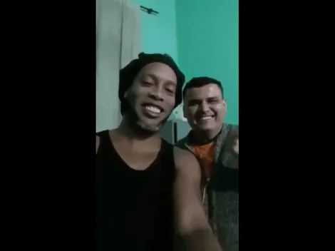 Ronaldinho habla en un videoselfie al cumplir un mes preso en Paraguay