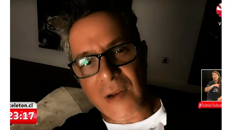 Alejandro Sanz no olvidó la Teletón en su cuarentena.