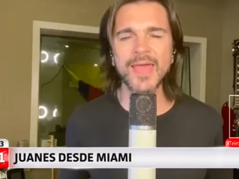 Juanes regala una especial interpretación a la Teletón