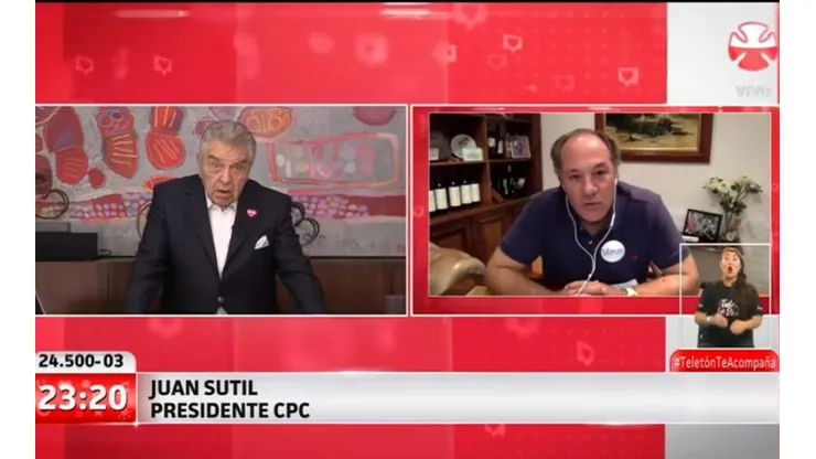El animador no pudo contener su sorpresa tras el anuncio.