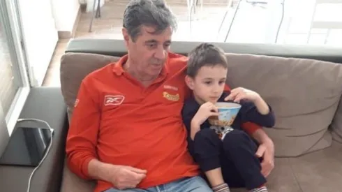 Mirko Jozic y su camiseta de Colo Colo