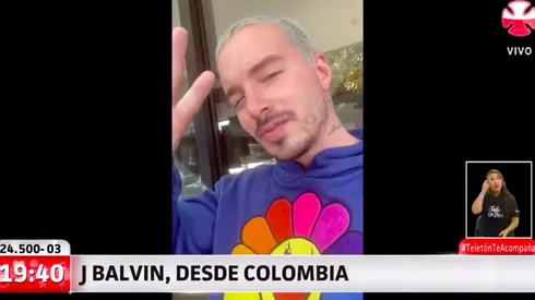 J Balvin envió un saludo desde su cuarentena en Colombia.