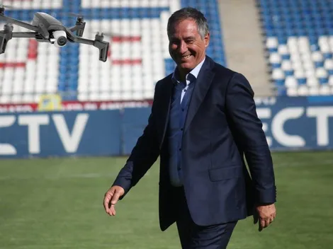 Buonanotte echa al agua los drones de su DT Ariel Holan