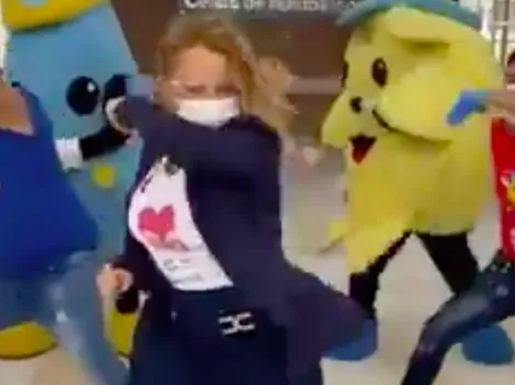 Cathy Barriga sorprende bailando canción del coronavirus