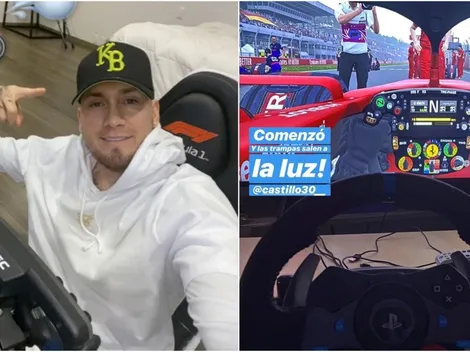Nicolás Castillo y Fernando Cordero muestran su lado más adicto al jugar F1