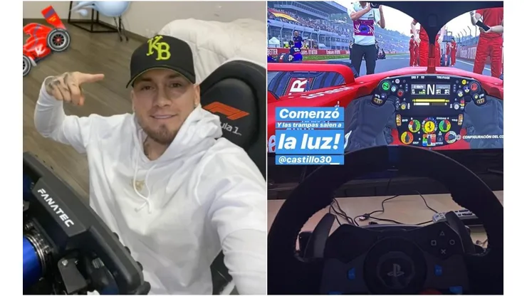 F1, el juego favorito de Nicolás Castillo y Chiki Cordero