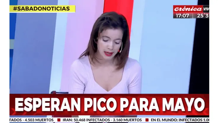 El trolleo de una periodista argentina con la vuelta del fútbol