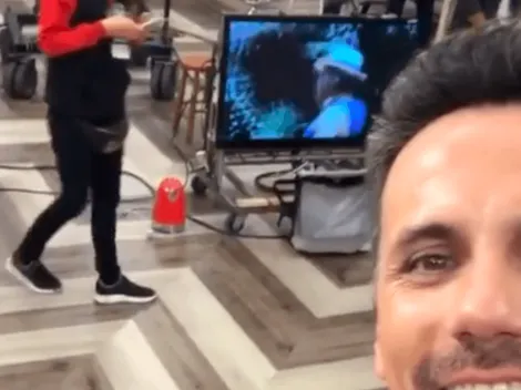 Sergio Lagos muestra los estudios vacíos con que se saca adelante la Teletón