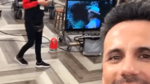 Sergio Lagos publicó imágenes de los estudios vacíos en la Teletón 2020