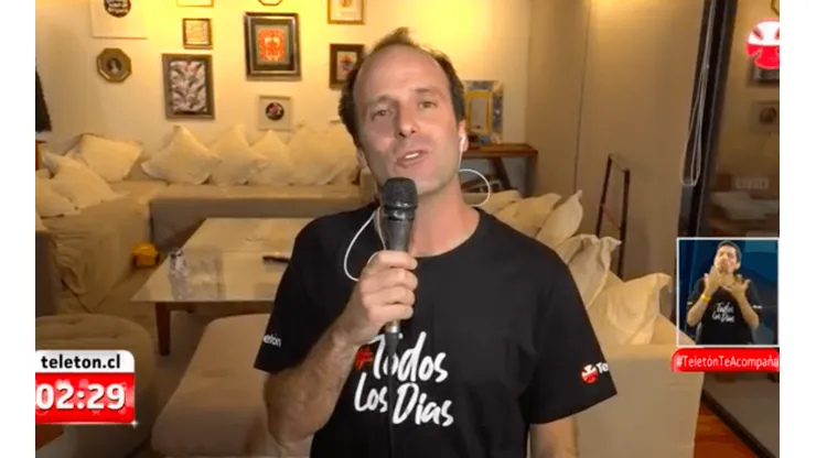 Stefan Kramer imitó a una veintena de personajes en su paso por la Teletón.